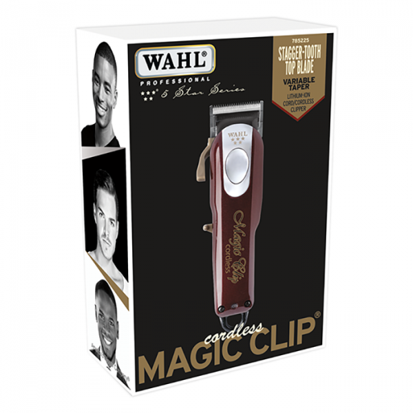 Wahl 5 Star Cordless Magic Clip Clipper #8148 (Dual Voltage)