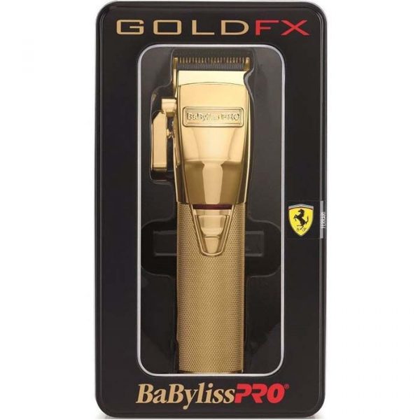 BaByliss Pro GOLDFX Metal Lithium Clipper #FX870G (Dual Voltage)