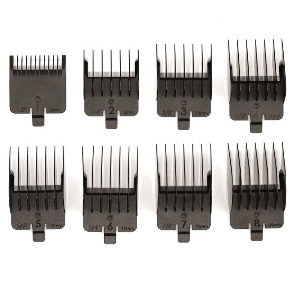 BaByliss Pro By Forfex Attachment 8 Pcs Comb Set Fits FX811, FXB811 #FXCS811 - Image 2