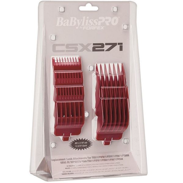 BaByliss Pro By Forfex Attachment 8 Pcs Comb Set Fits All FX811 Models #FXCSX271 - Image 2