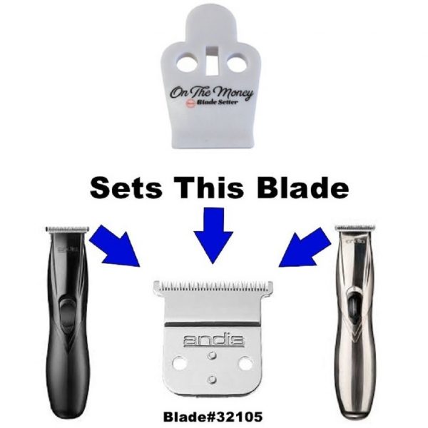 On The Money 10 Sec Blade Setter White - Andis Slimline Pro Blades - Image 3