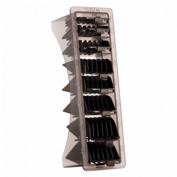 wahl 8 Pack Cutting Guides with Organizer - Black #3170-500 - Image 3