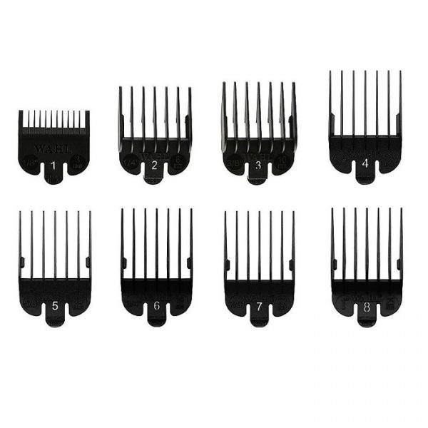 wahl 8 Pack Cutting Guides with Organizer - Black #3170-500 - Image 4