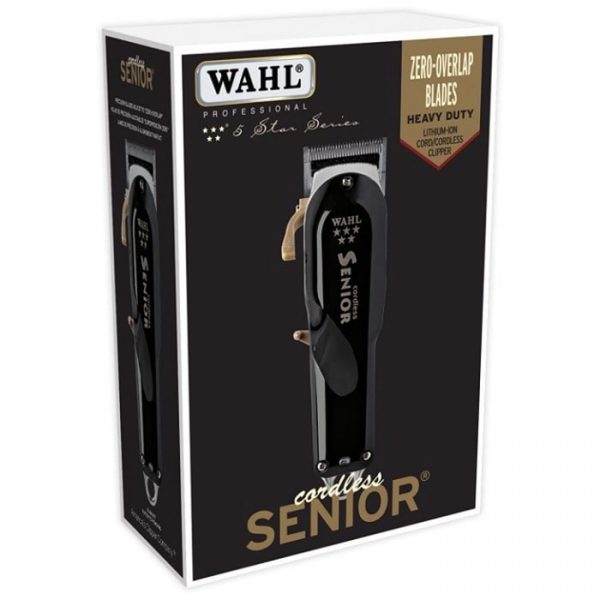 WAHL 5 STAR CORDLESS SENIOR CLIPPER (DUAL VOLTAGE) #8504-400