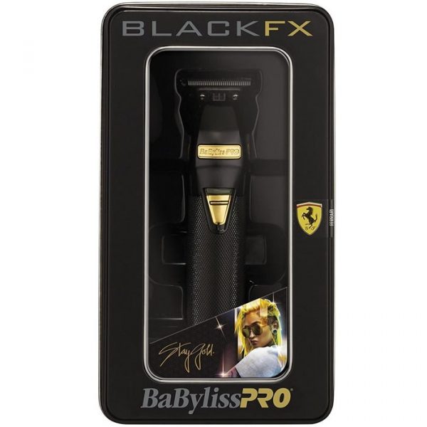 BABYLISS PRO BLACKFX METAL LITHIUM OUTLINING TRIMMER #FX787B (DUAL VOLTAGE)