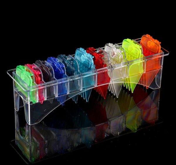 10pcs/set Multi Color Transparent Magnetic Guards For WAHL #10CMTM - Image 3