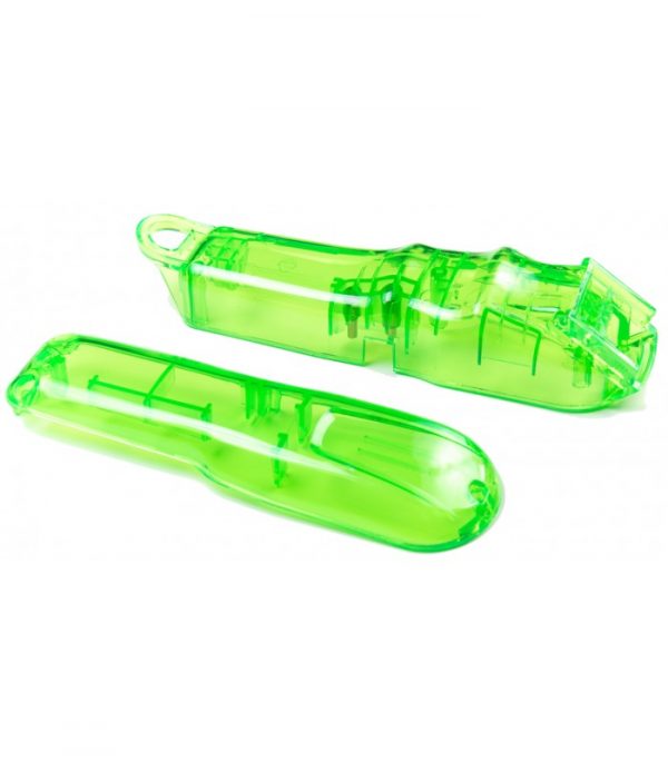 FULL CASE TRANSPARENT GREEN #fctg