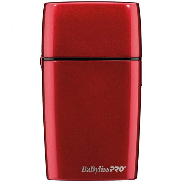 BaByliss Pro FOILFX02 Cordless Metal Double Foil Shaver - Red #FXFS2R (Dual Voltage) - Image 2