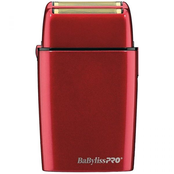 BaByliss Pro FOILFX02 Cordless Metal Double Foil Shaver - Red #FXFS2R (Dual Voltage) - Image 5