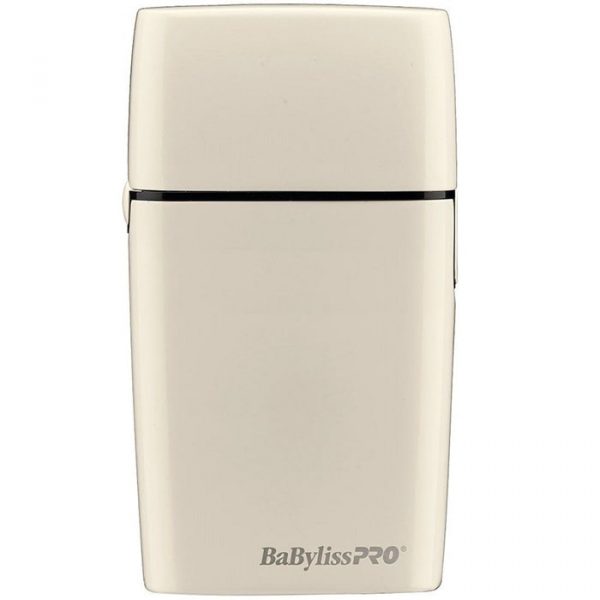 BaByliss Pro FOILFX02 Cordless Metal Double Foil Shaver - White #FXFS2W (Dual Voltage) - Image 2