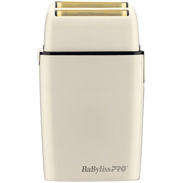 BaByliss Pro FOILFX02 Cordless Metal Double Foil Shaver - White #FXFS2W (Dual Voltage) - Image 5