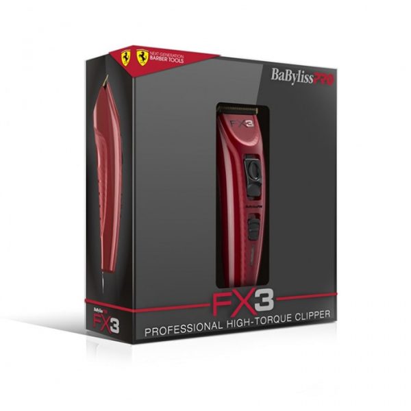 BaByliss FX3 Professional High Torque Clipper #FXX3C (Dual Voltage)