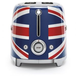 Smeg 2 Slice Toaster Union Jack TSF01UJUK